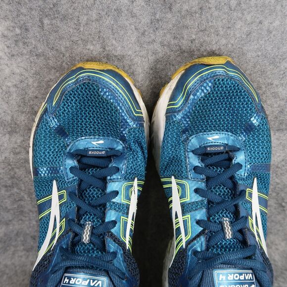Brooks Shoes Mens 9 Athletic Trainers Vapor 4 Running Sport Active Walking Blue - Picture 9 of 14